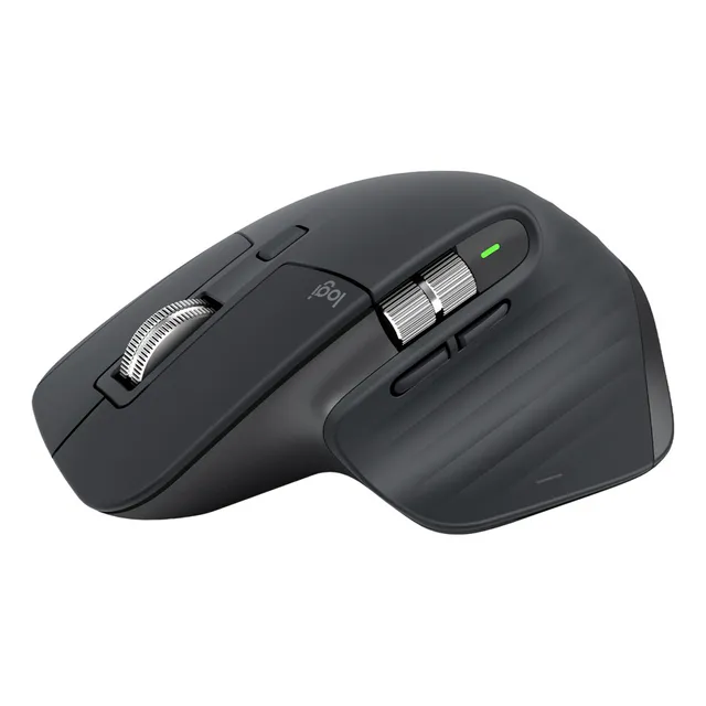 Mouse inalámbrico recargable LogitechMaster Series MX Master 3S grafito
