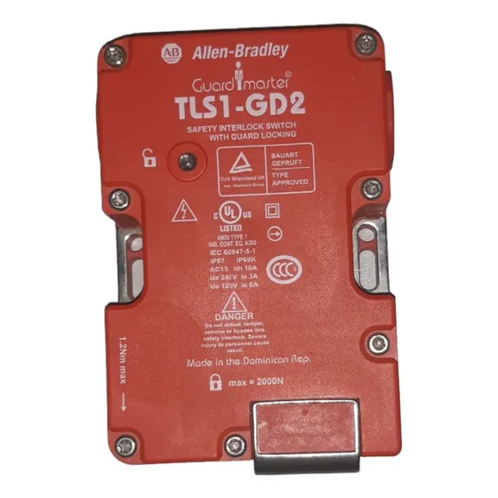 Interlock Allen Bradley Tls1-gd2