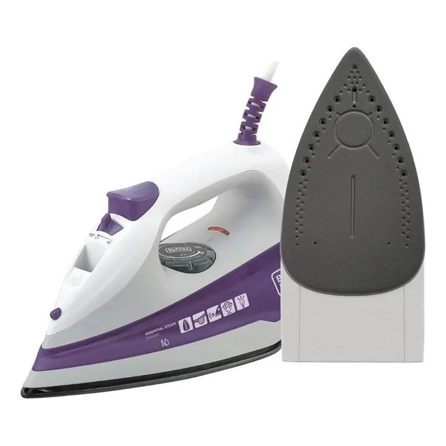 Ferro De Passar A Vapor Antiaderente Black+decker Fx1000 Cor Outro 127V