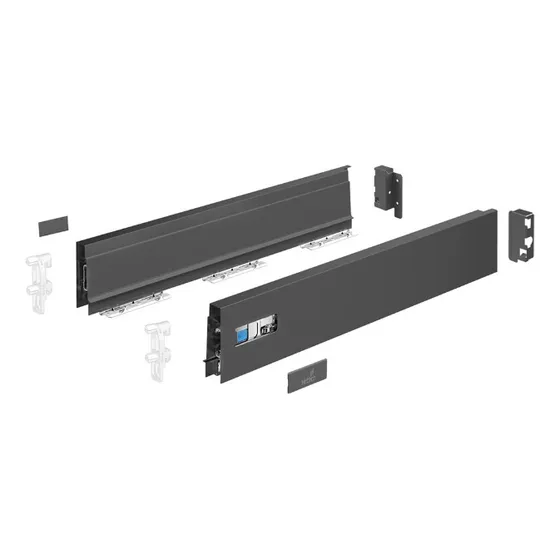 Gaveta Atira Innotech Hettich Antracita Con Freno