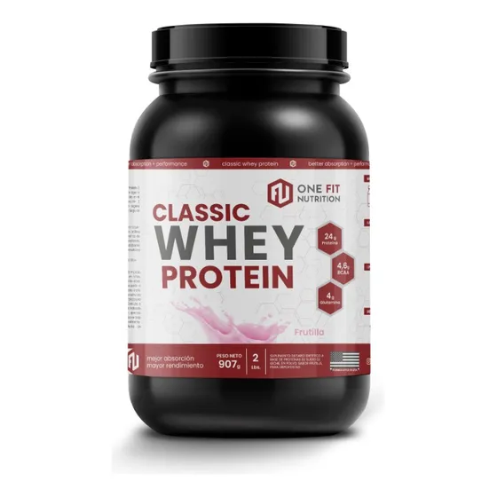 Classic Whey Protein 2 Lbs Proteína De Suero One Fit