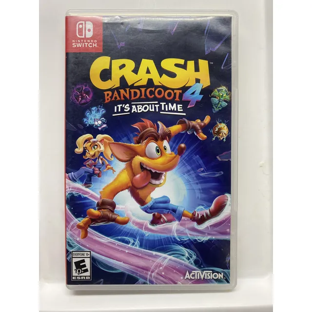 Juego Crash Bandicoot 4. Nintendo Casi Nuevo.