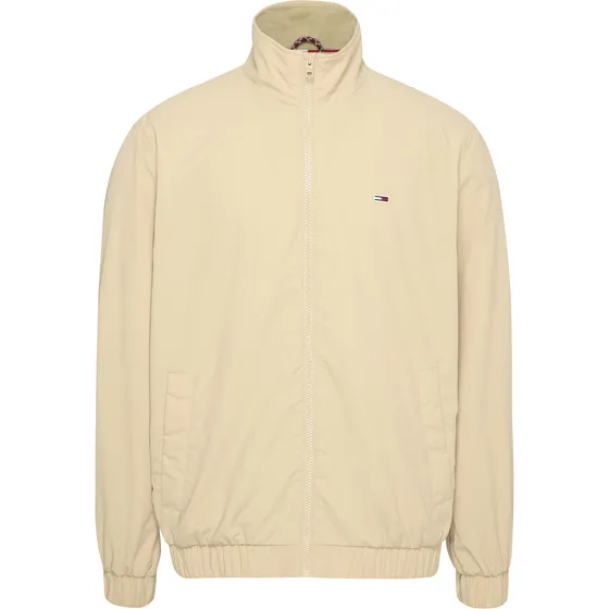 Chaqueta Beige Con Parche Logo Essential Para Hombre Tommy Jeans
