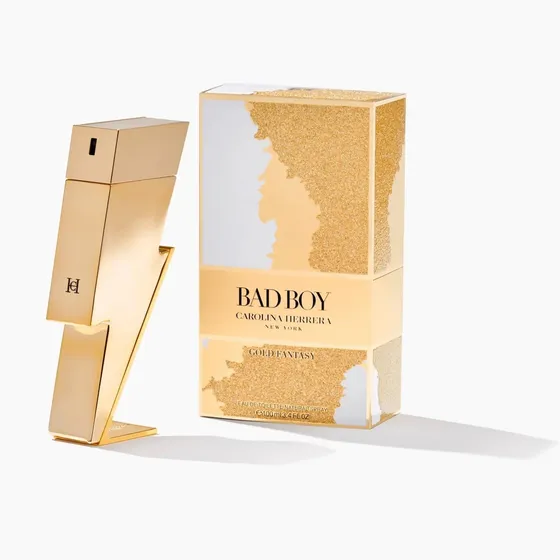 Carolina Herrera Bad Boy Gold Fantasy Men Edt 100 Ml