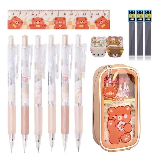 Idealmuzik Lapiz Mecanico Kawaii Papeleria Tematica Oso Para