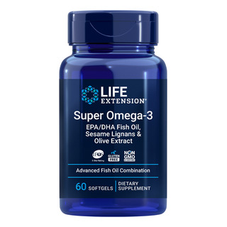Super Omega-3 Epa/dha Life Extension 60softgel Importado Super Omega-3 Epa/dha Life Extension 60softgel Importado