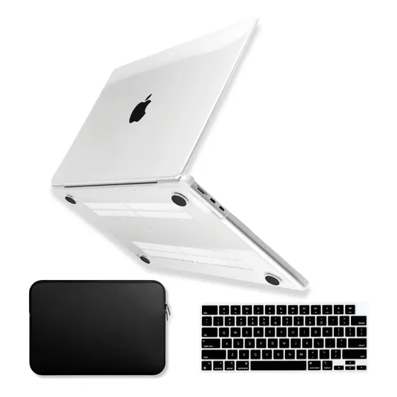 Capa +neoprene +película Teclado P/ Macbook Air 13 A2681 M2
