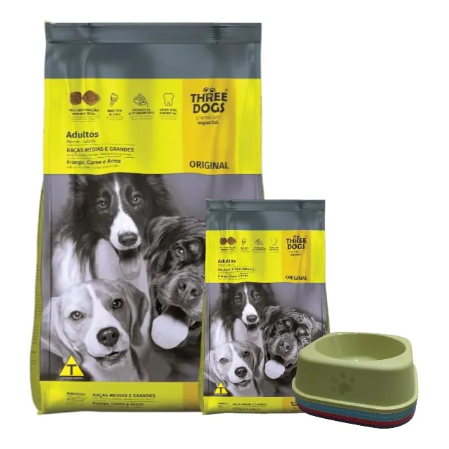 Three Dogs Super Premium 22 Mas 3k Mas Obsequio