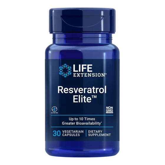 Suplemento Life Extension Resveratrol Elite Transresveratrol