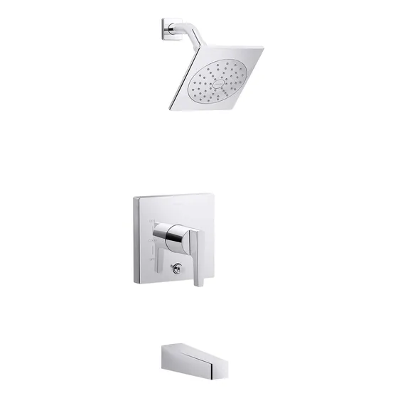 Regadera Para Bañera Cromo Pulido