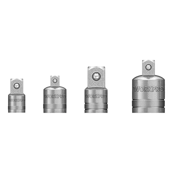 Juego De Adaptadores Reductores Para Dados 4pz Workpro