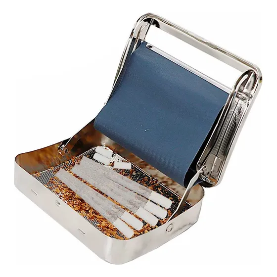 Caja Armadora De Cigarrillos Automatica Gadnic Conservador Color Plateado