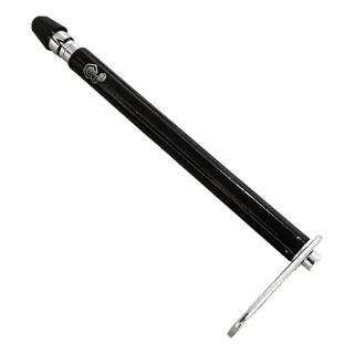 Antena Corta Pipa Inox Cerol 7 Estagio Moto Retrovisor Preto Antena Corta Pipa Inox Cerol 7 Estagio Moto Retrovisor Preto