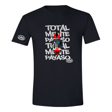 Playera Deportiva Hombre Lucha Libre Aaa Psycho Clown Total Playera Deportiva Hombre Lucha Libre Aaa Psycho Clown Total