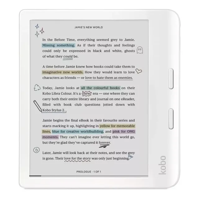Kobo Libra Color Blanco