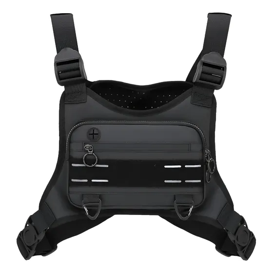 Pechera Táctica Bolso Motorizado Chaleco Crossfit Senderismo