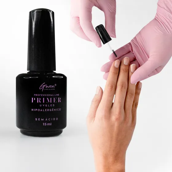 Primer Preparador Unha De Gel Acrigel Porcelana Sem Ácido