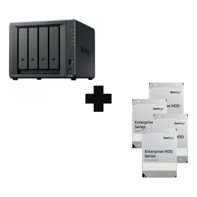 Combo Nas Synology Ds423+ Incluye 4 Discos Hat5310-8t 8tb