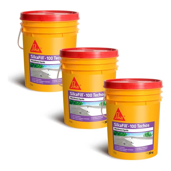 Sikafill Techos Membrana Líquida Sika 60 Kgs. Colores