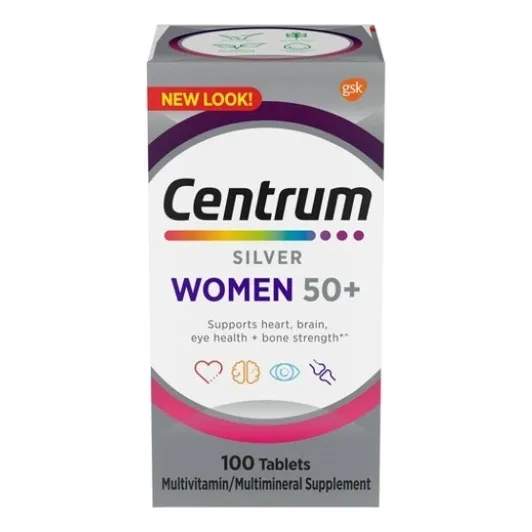 Centrum Silver Women Mujer 50+ 100 Tabletas Original