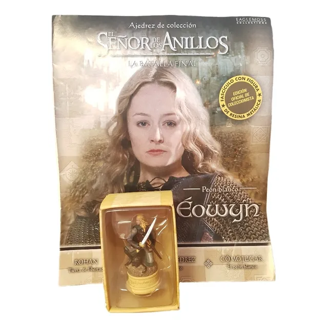 Figura El Señor De Los Anillos Ajedrez De Coleccion Oficial