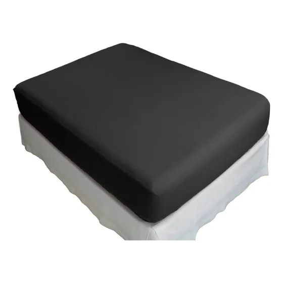 Lençol Casal Box Liso Avulso Com Elástico Liso 100% Algodão