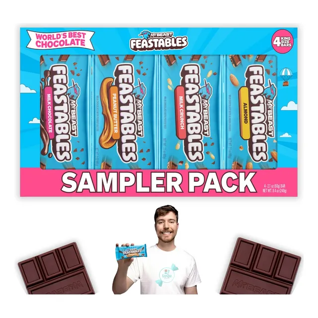 X4 Feastables 60gr - Pack Caja