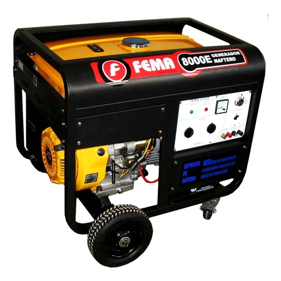 Generador Eléctrico Trifásico Fema 6500w 8kva 25lts 16 Hp