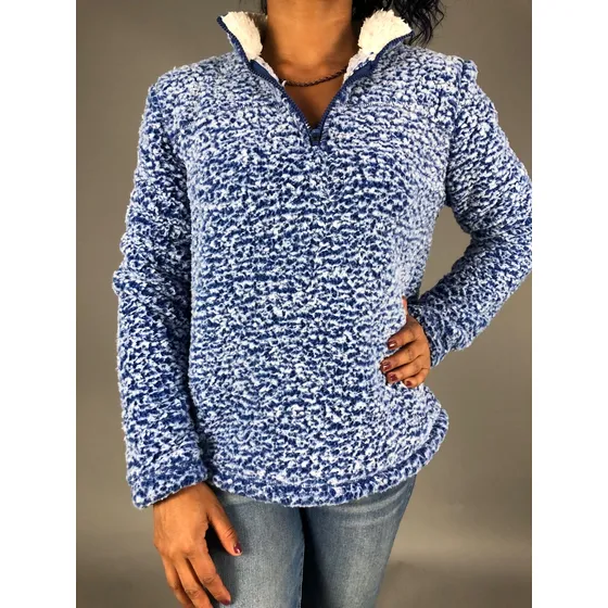 Sudadera Simply Basic (talla L) De Color Azul
