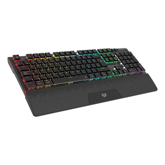 Teclado Gamer Mecánico Multidisp Dominate Expert Gk979i Teclado Negro Idioma Español España