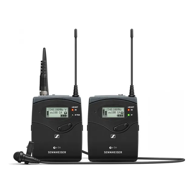 Micrófono Inalámbrico Sennheiser Ew112p G4 P/ Cámara Color Negro