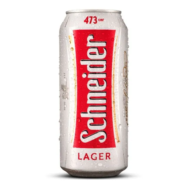 Cerveza Schneider Lager Lata 473cc
