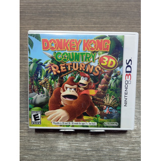Donkey Kong Country Returns Nintendo 3ds Original Donkey Kong Country Returns Nintendo 3ds Original