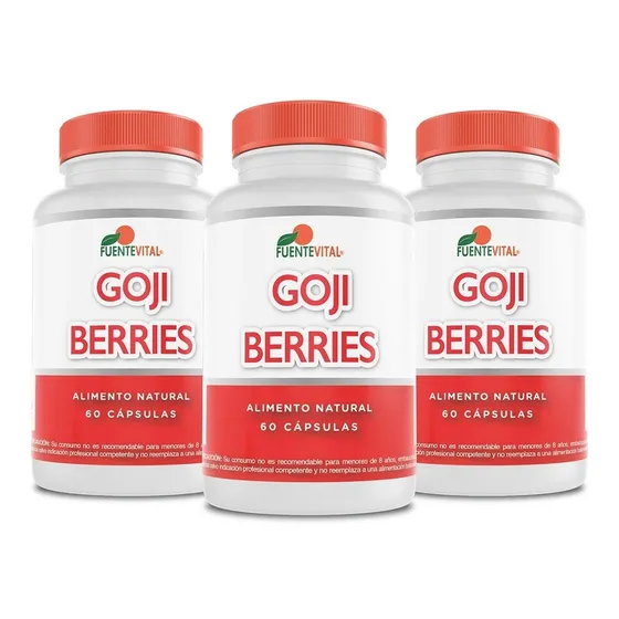 Goji Berries  Organico - Control Peso - Pack  X 3 Oferta 