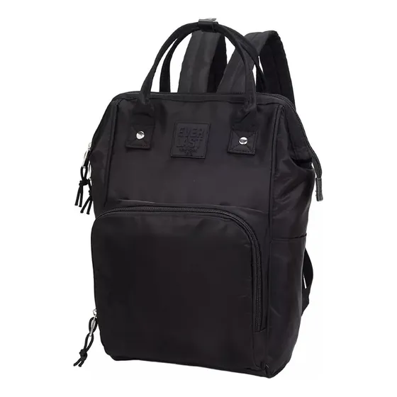 Mochila Everlast Boca De Pez Nylon Original Reforzado 