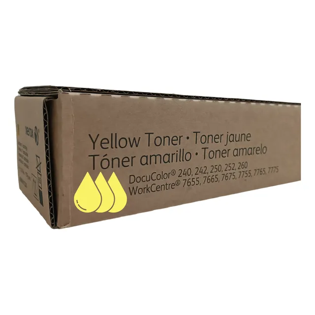 Toner Xerox Docucolor 252 Amarillo 006r01220 Original