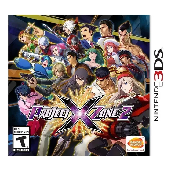 Project X Zone 2 Project Zone Nintendo 3ds Físico