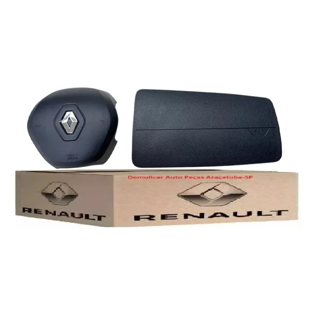 Kit Tampa Capa Bolsa Airbag Renault Kwid 2017 2018 2019/2023