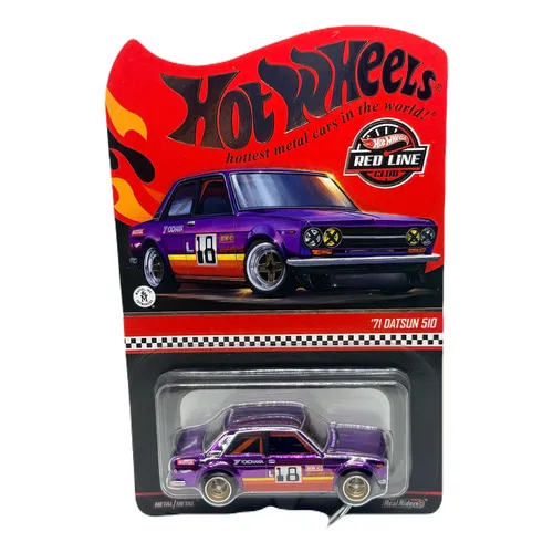 ミニカー Hot Wheels '71 BRE Datsun 510 71 Bre Datsun 510 Pack Car Culture 2021 Hot Wheels 1/64 Cor Branco