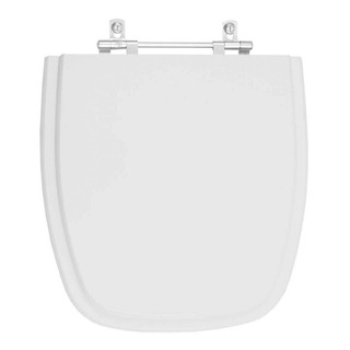Assento Sanitário Poliester City Cinza Prata P/ Louça Celite Assento Sanitário Poliester City Cinza Prata P/ Louça Celite