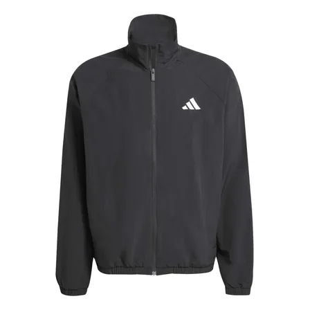 Jaqueta adidas Masculino Corta-vento Essent. Masc Preto M Liso