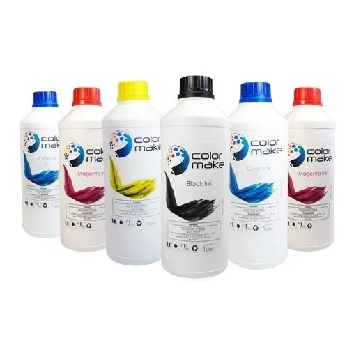 Tintas Para Sublimar Sublimación 1 Litro Colormake 6 Litros