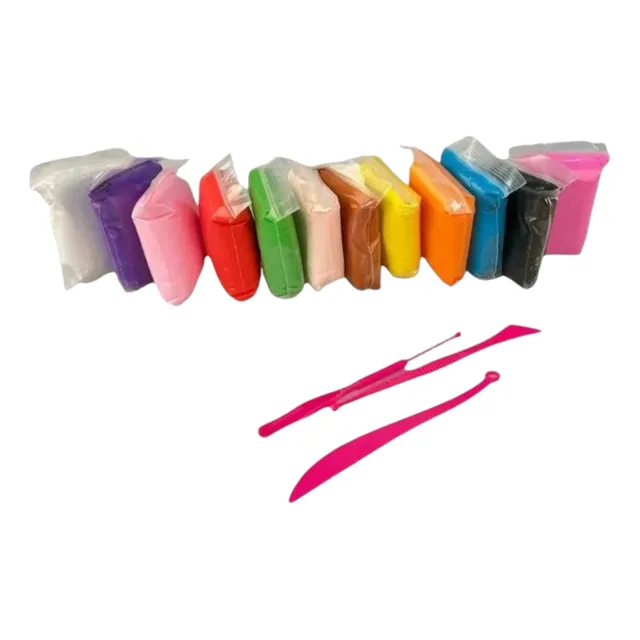 Fomi Moldeable 12 Piezas De Colores Con Herramientas