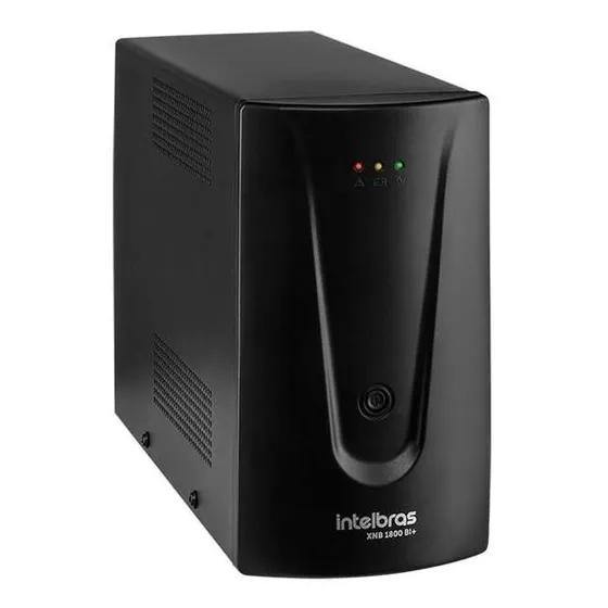 Nobreak Interativo Longbackup Bivolt Intelbras Xnb 1800vabi+ Cor Preto