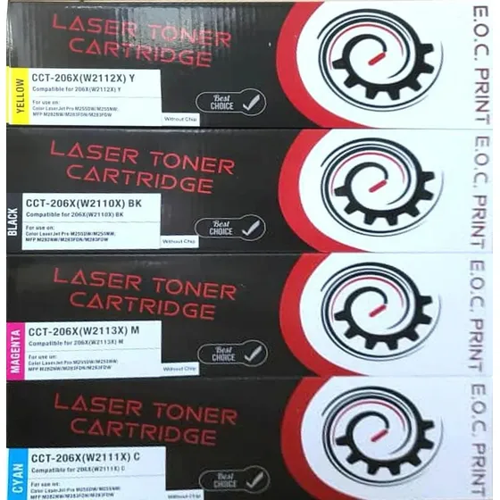 Toner Hp W2110a 206x Compatible Negro M255dw M283fdw No Chip
