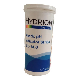 Tiras De Ph Hydrion. Rango 0 A 14. Cat 9800. 100 Piezas Tiras De Ph Hydrion. Rango 0 A 14. Cat 9800. 100 Piezas