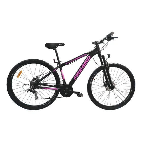Bicicleta mountain bike Fire Bird Eco BIN29-21MGPP 2025 tamaño del cuadro S color negro/rosa