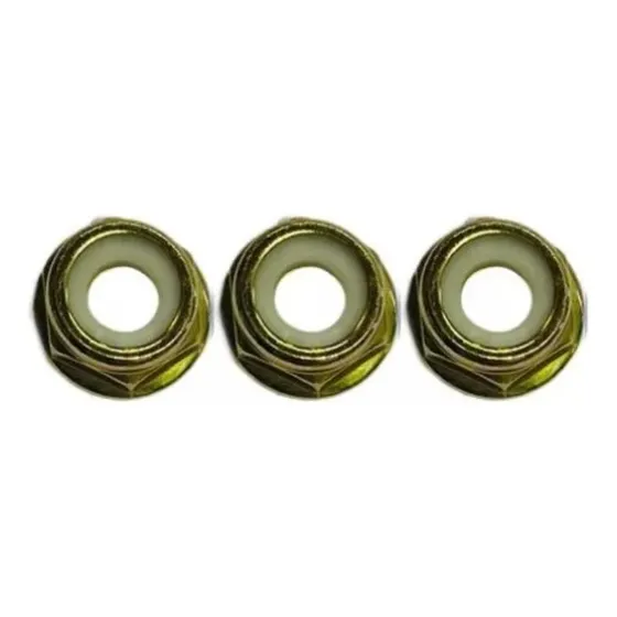 3 Tuercas Izquierda Premium Desbrozadora Universal 10 Mm