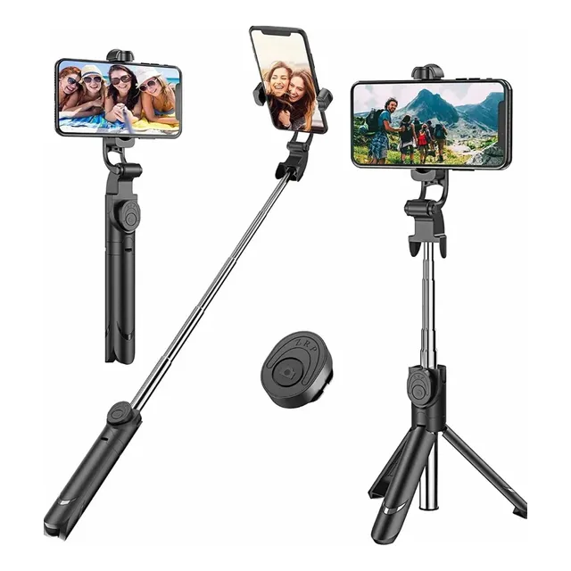 Kit Monopod Bluetooth Selfies + Tripode Tik Tok - Tecnomati