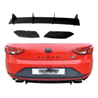 Difusor Trasero Para Seat Cupra 2014 A 2016 Difusor Trasero Para Seat Cupra 2014 A 2016